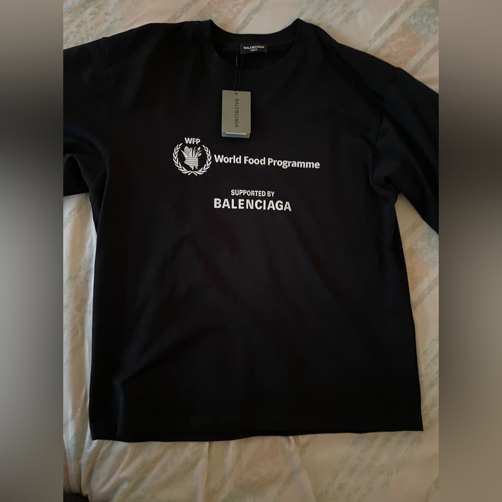 Balenciaga X WFP “World Food Programme” 2 in 1 Longsleeve Tee